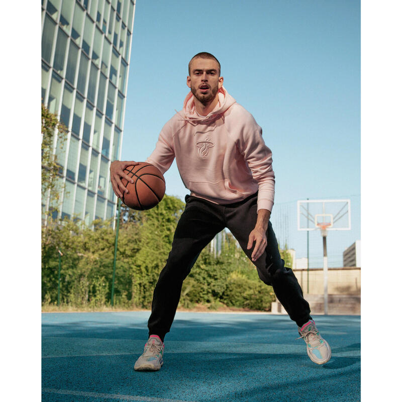NBA MIAMI HEAT Yetişkin Basketbol Ayakkabısı - Bej - MID-3