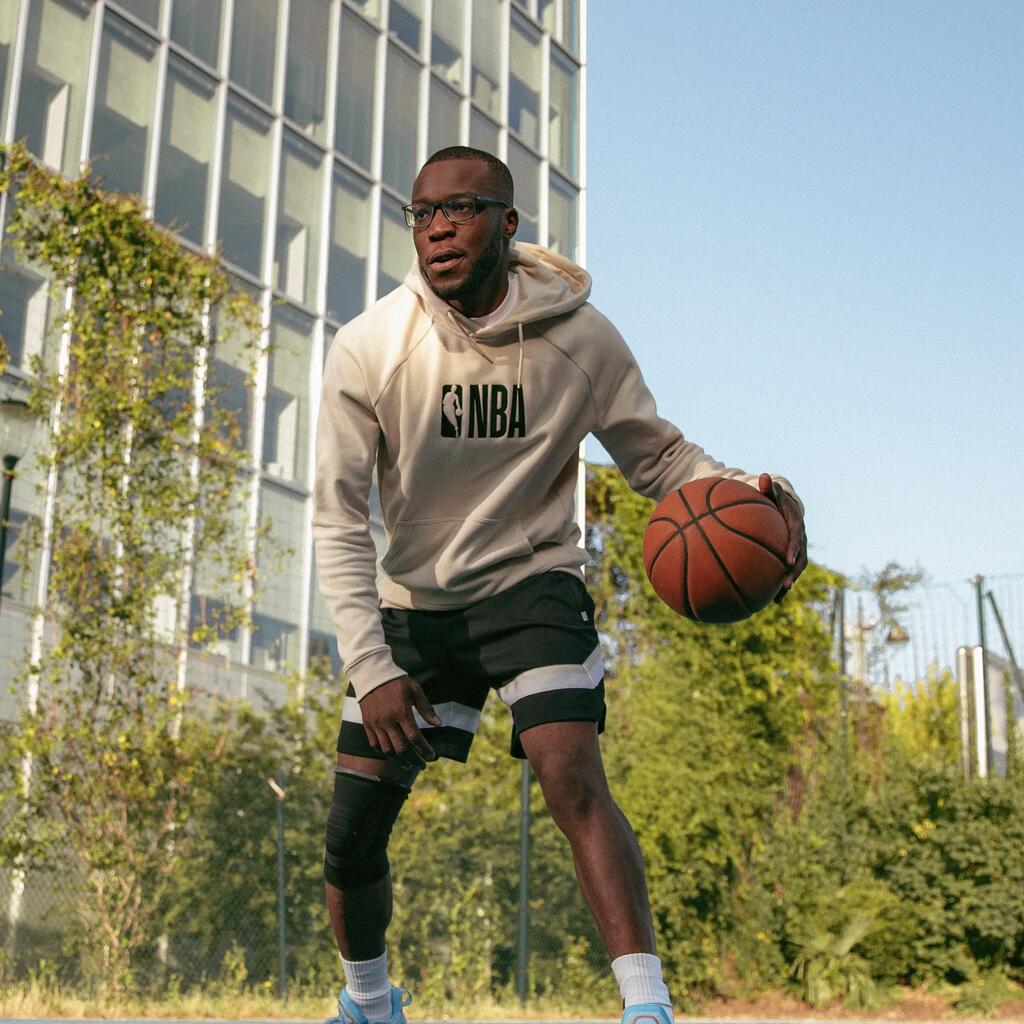 Basketbalová obuv 900 NBA MID-3 unisex biela
