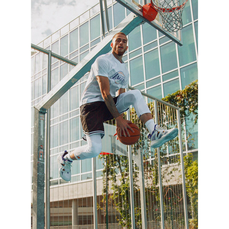 NBA Yetişkin Basketbol Çorabı - 2 Çift - Beyaz - SO900