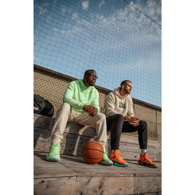 Basketbalbroek heren/dames P900 NBA beige