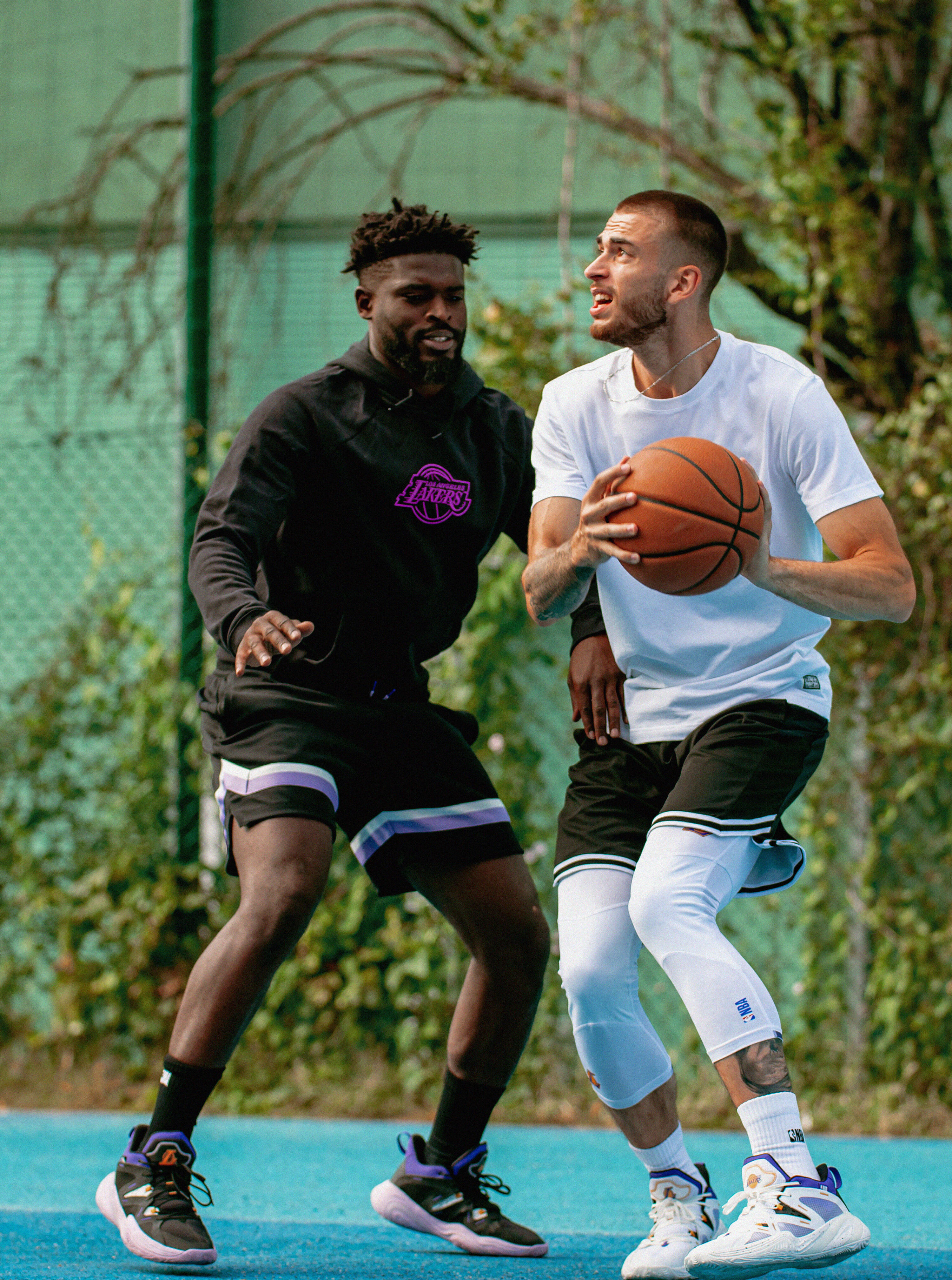 Lote de 2 pares de Calcetines NBA Baloncesto - Adulto unisex - SO900 blanco 10/12