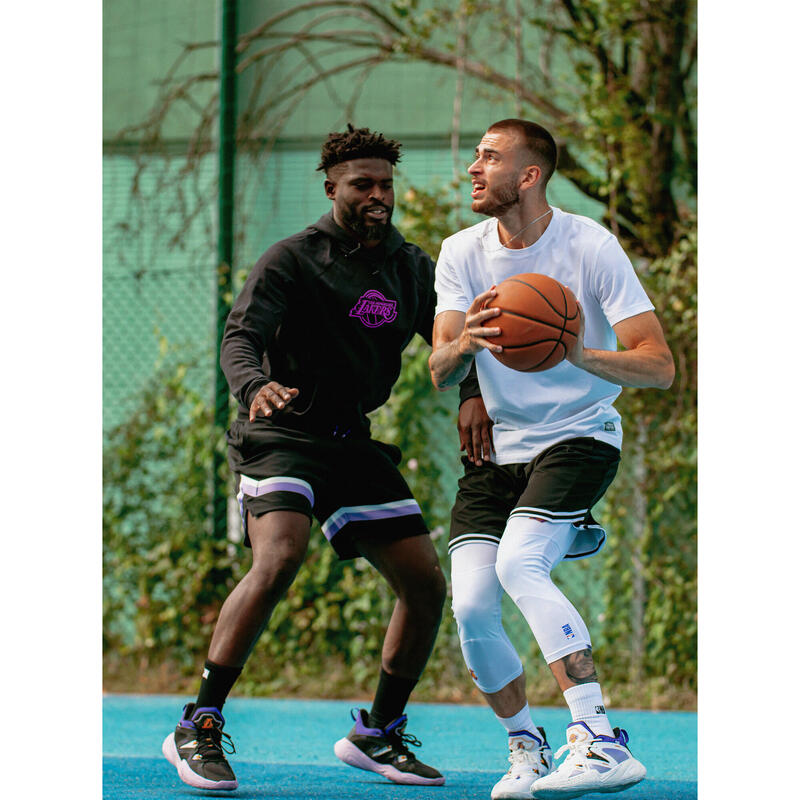 NBA Yetişkin Basketbol Çorabı - 2 Çift - Beyaz - SO900