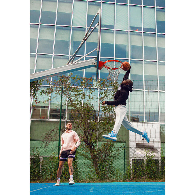NBA Basketbal trainingsbroek P900 heren/dames grijs