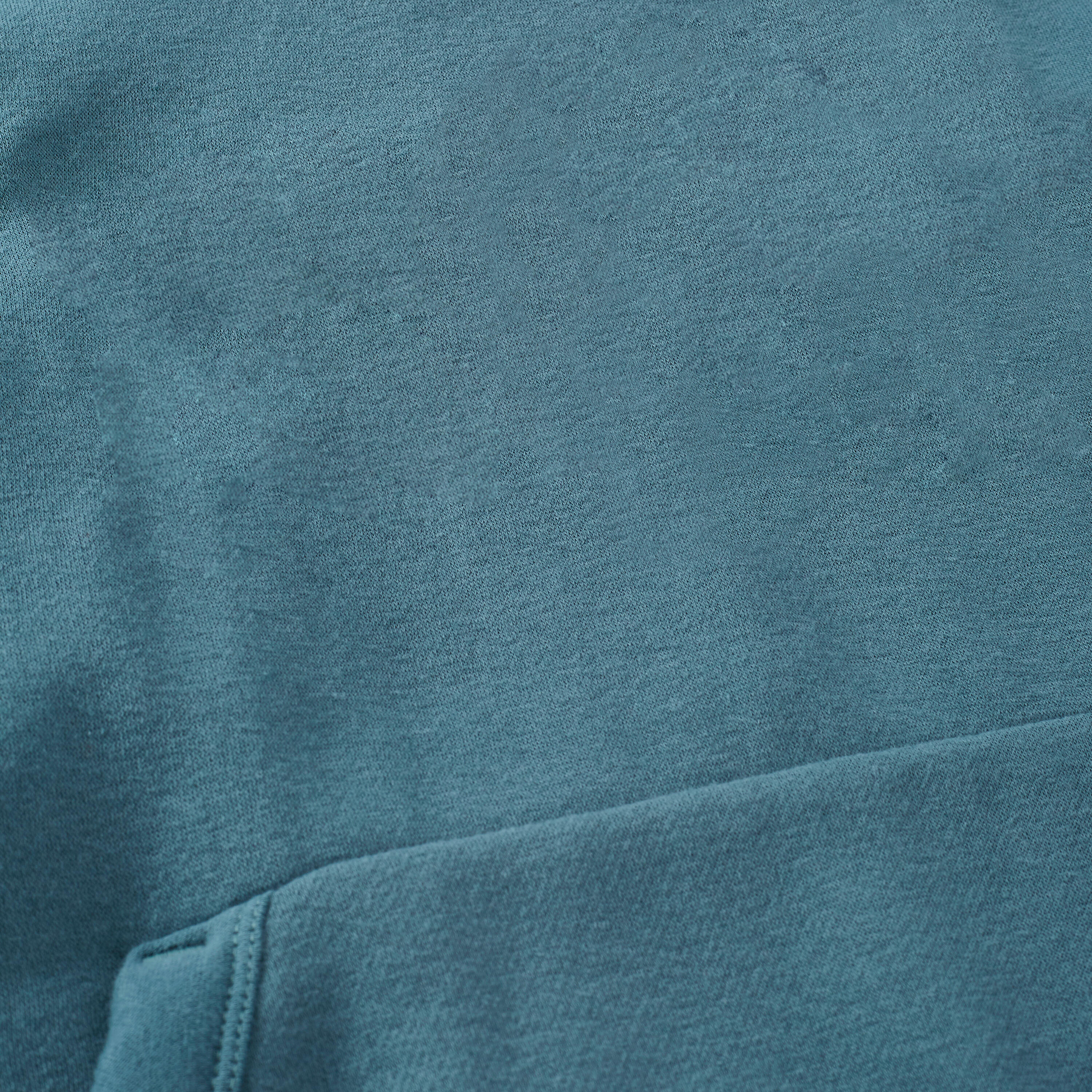 Kids' Cotton Hooded Sweatshirt - Khaki 3/8