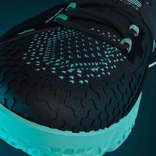Men's Padel Shoes Pro - Black/Turquoise
