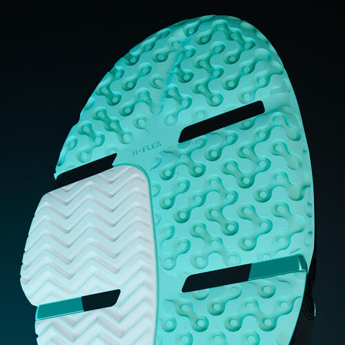 Padelschoenen voor heren Pro zwart/turquoise