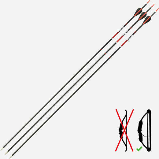 
      Carbon Arrows for Compound Bow Tri-Pack Club 700 CB
  