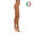 Collant danza classica donna senza piede marrone