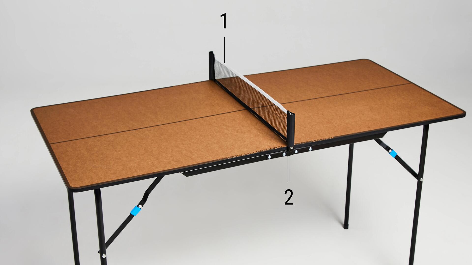 PPT 130 small indoor masa tenisi masası Decathlon Pongori destek
