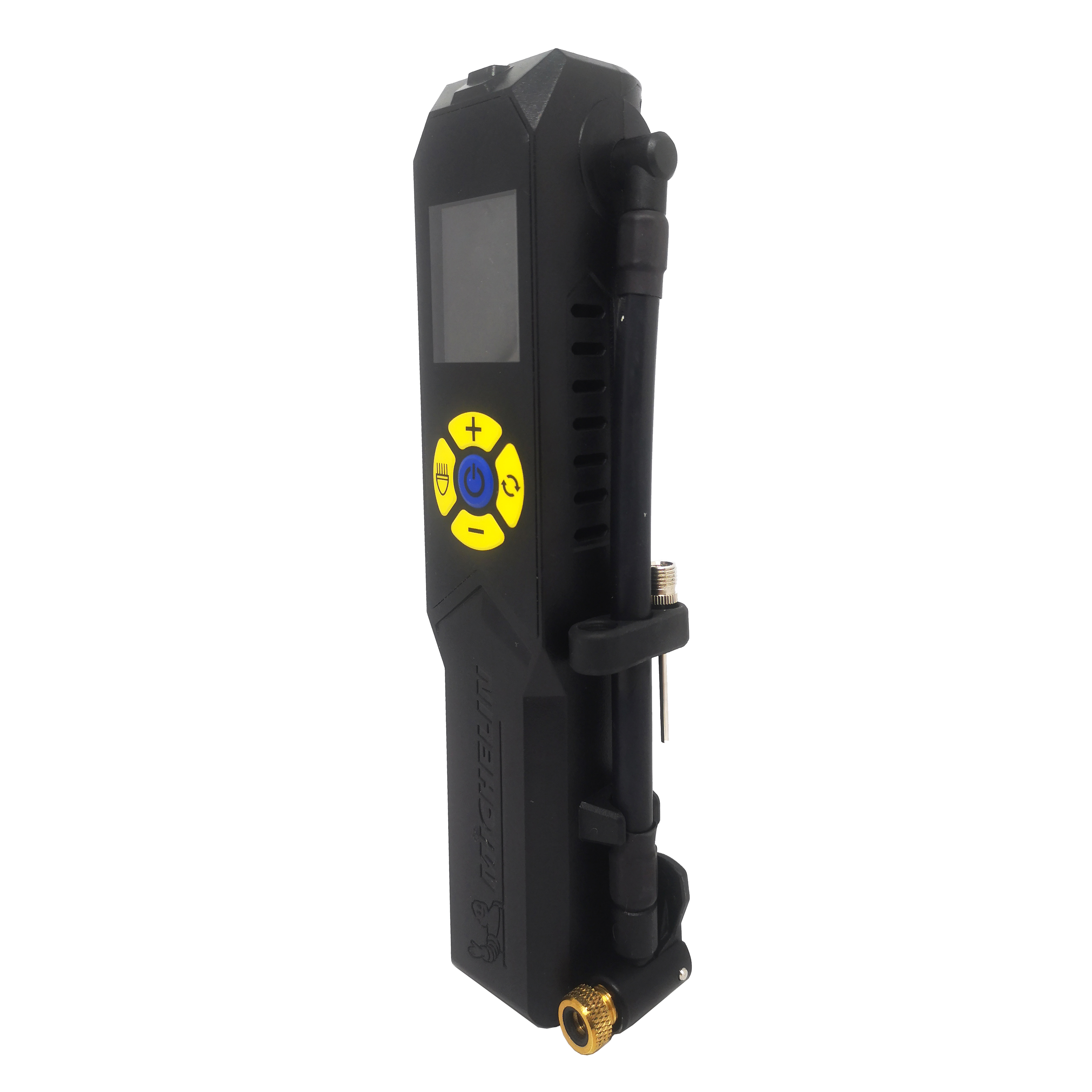 ICARMAINT Compressore Portatile Mini Pompa Bicicletta Elettrica 3000mAh Ricaricabile Compressore Aria Portatile Auto Pompa Di Aria Elettrica Per Auto Moto Palloni Con Led E Lcd 120psi 12v Dc