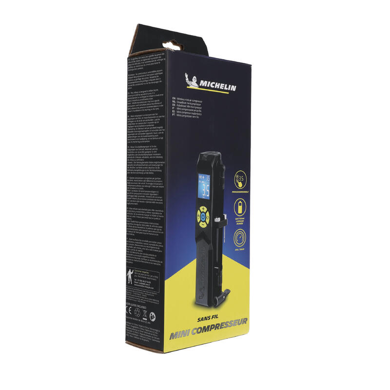 Mini compresor Michelin recargable USB Portátil