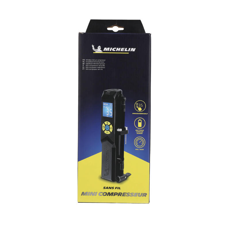 Pompa bici elettrica mini compressore Michelin portatile