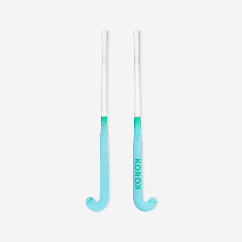 Crosă hochei FH500 Mid Bow fibră de sticlă Turcoaz-Verde Adolescenți