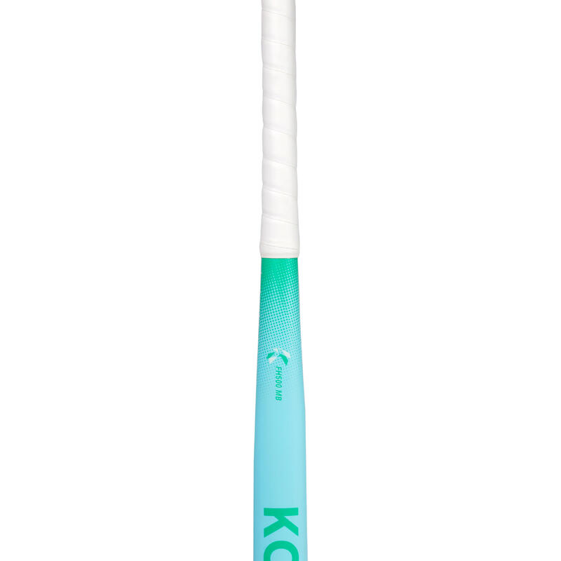 Bastone hockey su prato junior Korok FH 500 midbow turchese-verde