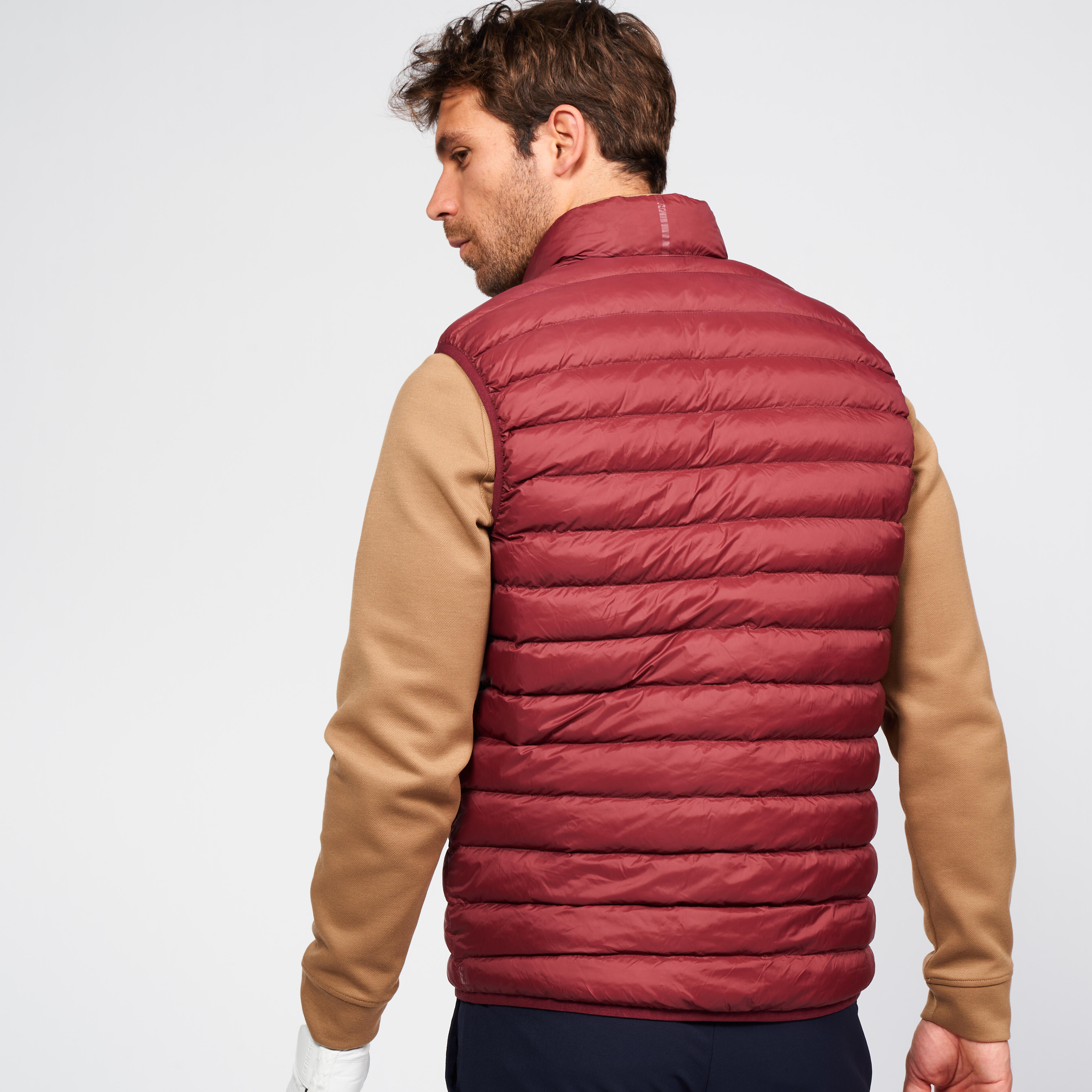 Inesis - Doudoune Golf Sans Manches Homme - Mw500 Bordeaux - Gilet Sans Manche - Golf - Marron - 56 3xl - Decathlon