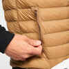 Men's golf sleeveless down jacket - MW500 brown