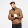 Men's golf long sleeved down jacket - CW900 Heatflex brown