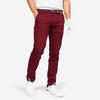 PANTALÓN GOLF HOMBRE - MW500 ROJO OSCURO