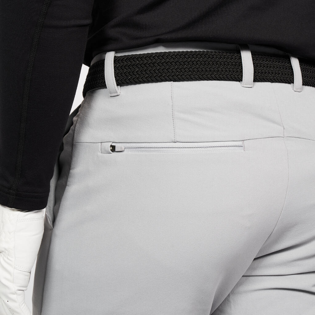 Pantalone za golf CW500 zimske muške - sive