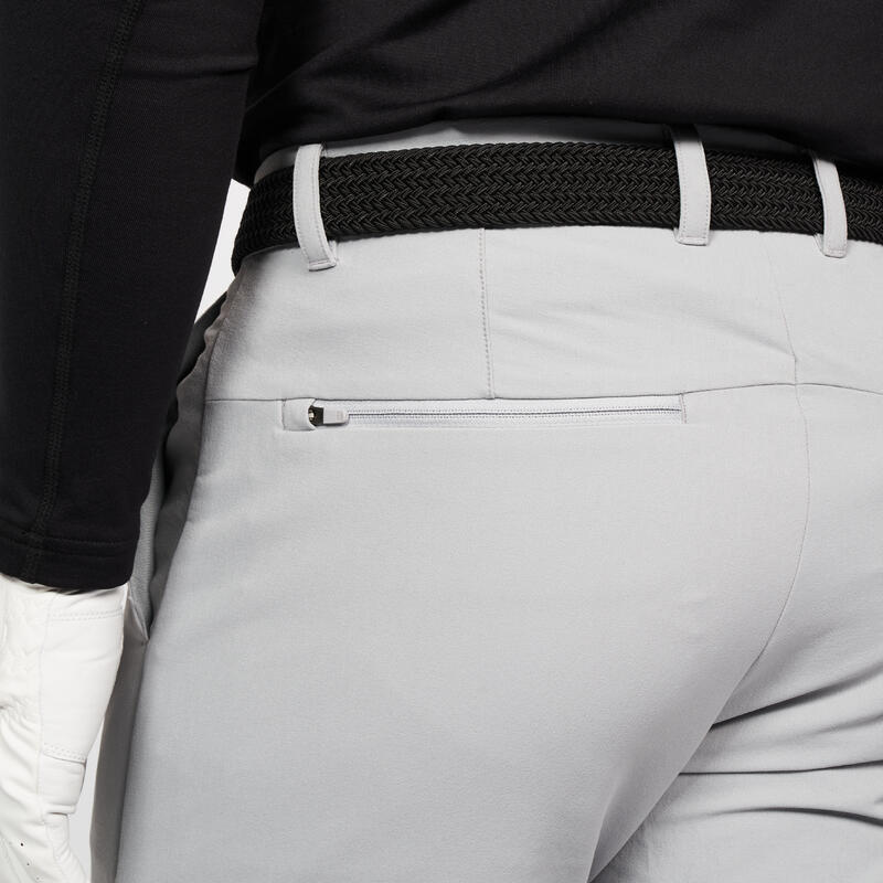 Pantaloni invernali golf uomo CW 500 grigi