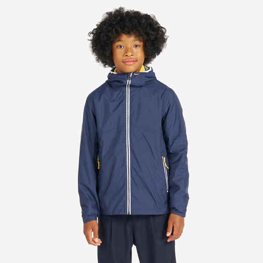 
      Kid's Waterproof Sailing Jacket 100 Navy
  