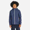 PARKA NÁUTICA SAILING 100 NIÑOS AZUL MARINO IMPERMEABLE