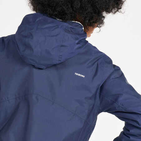 Kid's Waterproof Sailing Jacket 100 - Navy