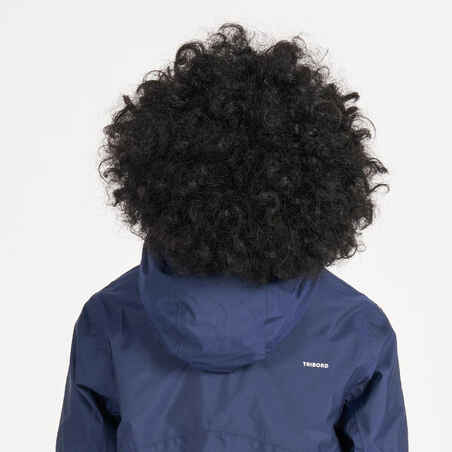 Kid's Waterproof Sailing Jacket 100 - Navy