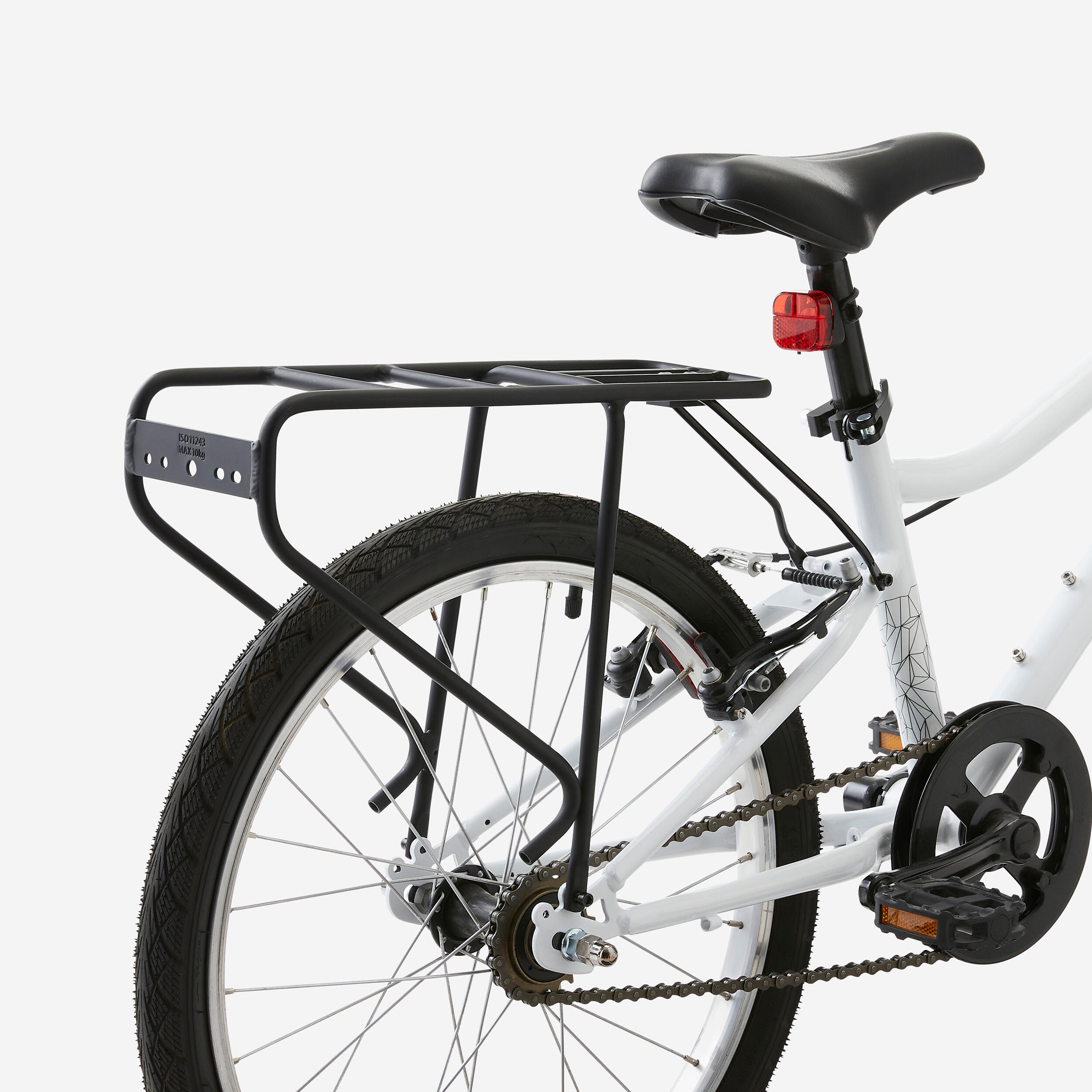 BTWIN Gepäckträger Fahrrad 20 Zoll Aluminium grau | 03608391037703 BTWIN Gepäckträger Fahrrad 20 Zoll Aluminium grau | 03608391037703