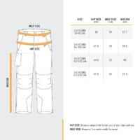 מכנסי טיולים מודולריים MH500 KID לגילאי שנתיים עד 6 - כחוך\אפור
