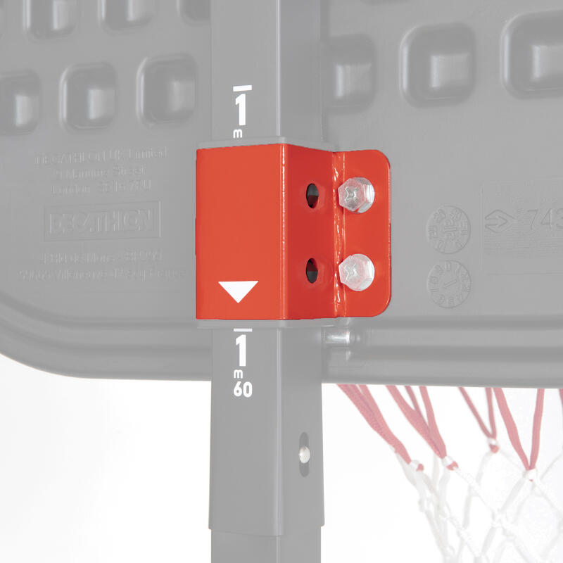 Verstelsysteem voor basketbalpaal K900 oranje