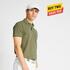 Men golf polo t-shirt 500 khaki brown