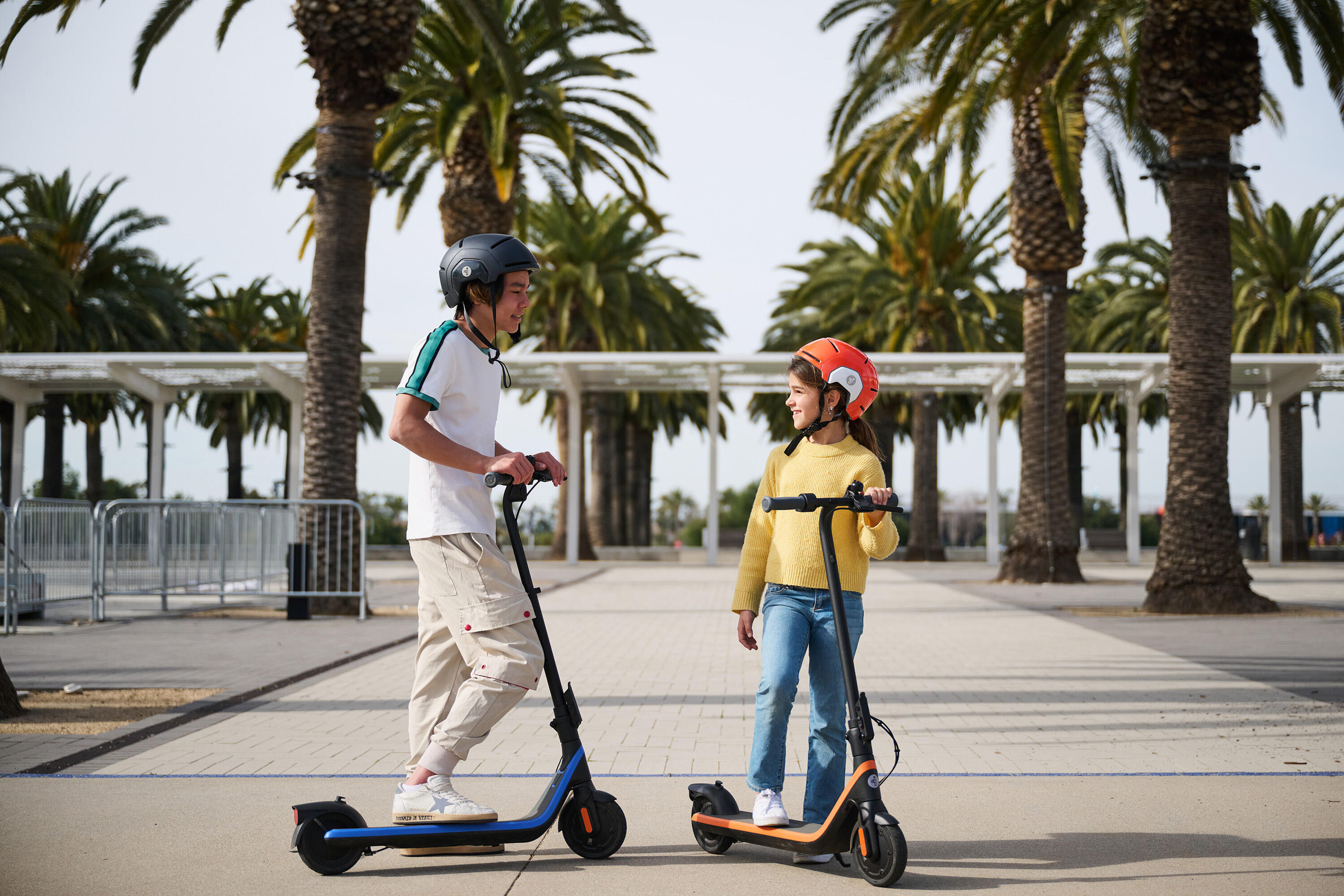 Gebraucht - E-Scooter Kinder - Ninebot C2 6/11
