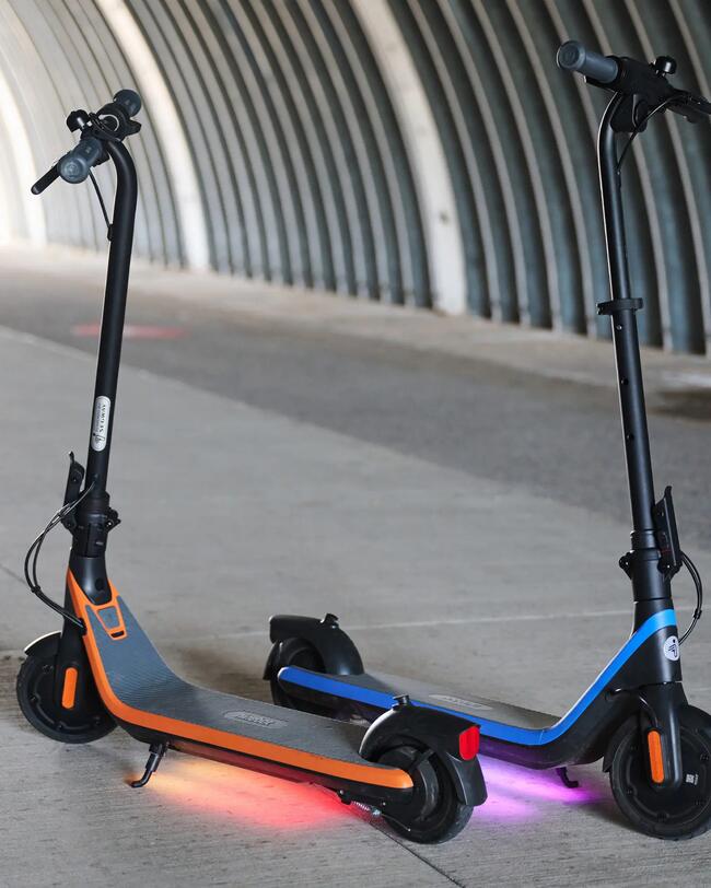 Patinetes con luces