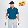 Men's Golf Short-Sleeved Polo Shirt Blue
