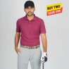 Men's Golf Short-Sleeved Polo Shirt Maroon