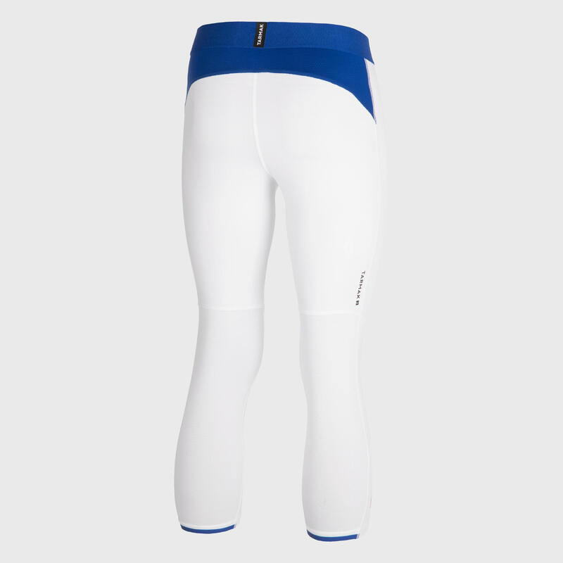 Legging basketball 3/4 NBA Golden State Warriors homme/femme - 500 Blanc