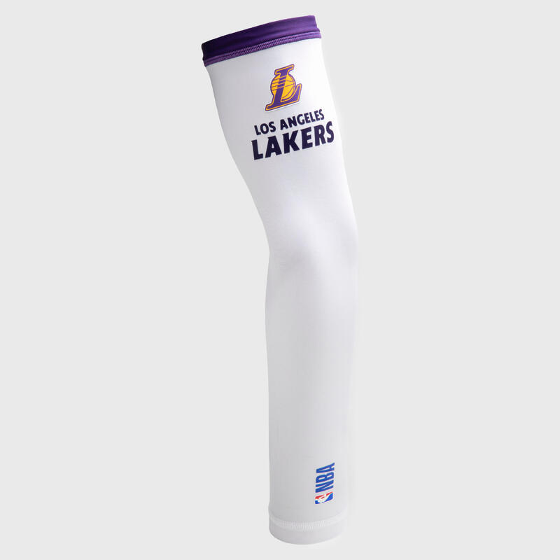 Kids' Basketball Sleeve E500 NBA Los Angeles Lakers/White TARMAK