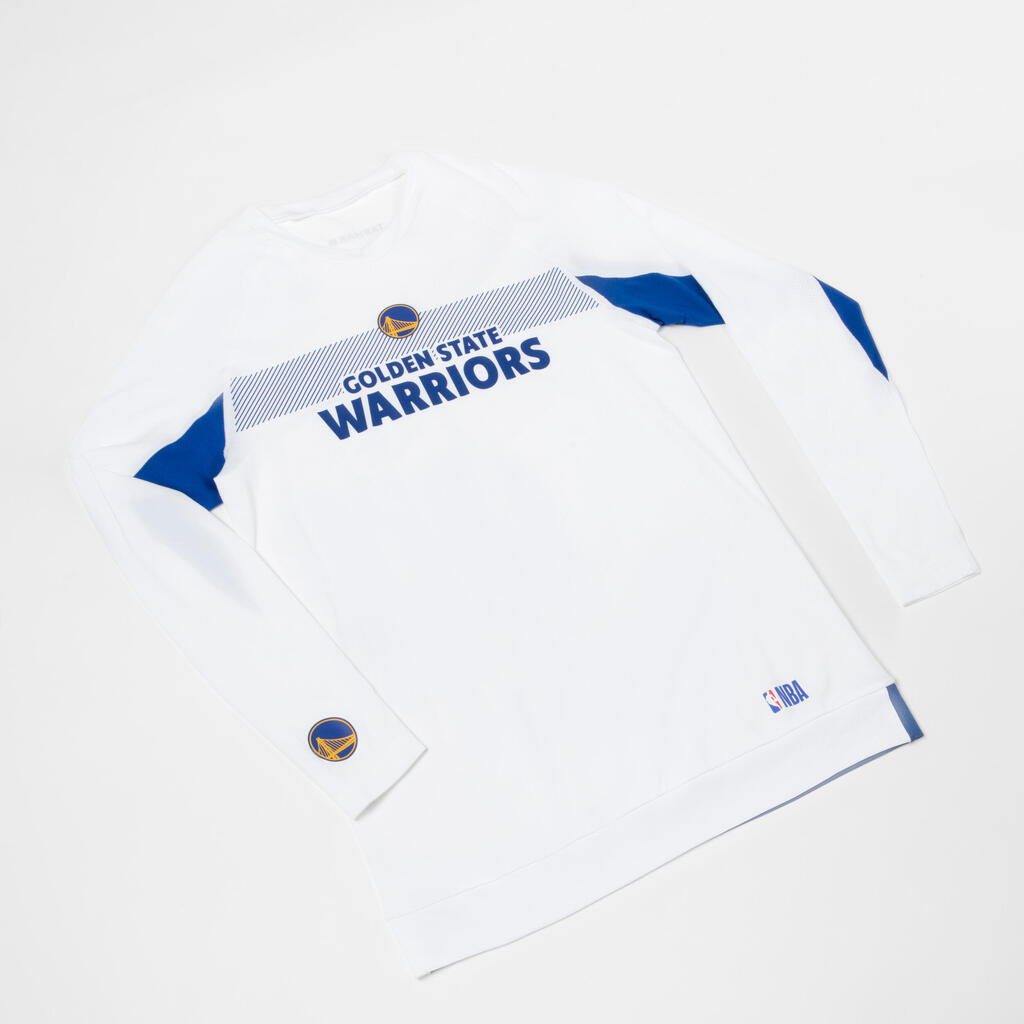 Ανδρική/γυναικεία φανέλα μπάσκετ UT500 NBA Golden State Warriors/Λευκό