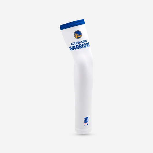 Manchon basketball NBA Golden State Warriors Adulte - E500 Blanc