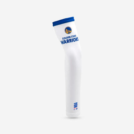 Manchon basketball NBA Golden State Warriors Adulte - E500 Blanc
