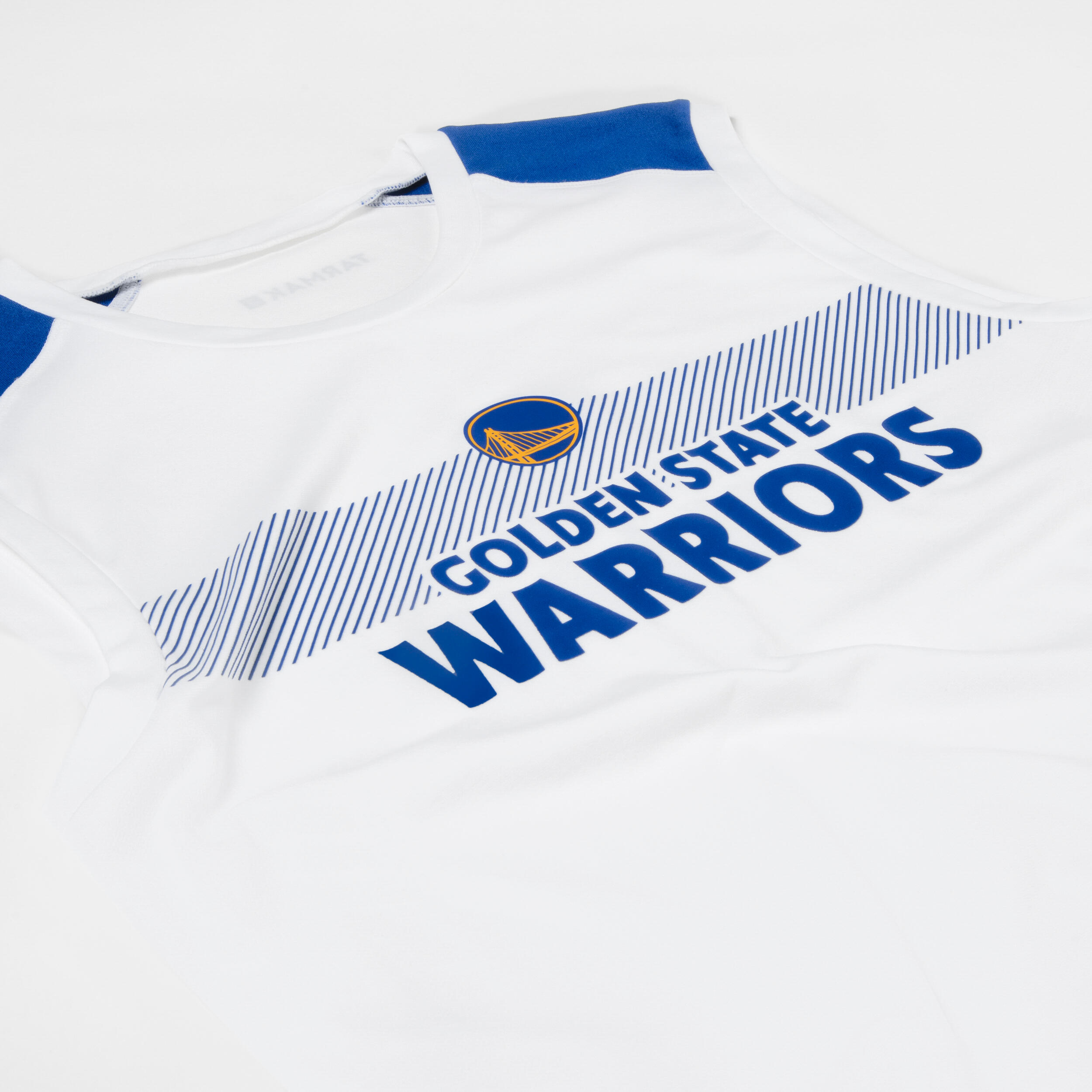 Sous-maillot basketball NBA Golden State Warriors sans manche Adulte - 500 Blanc 3/4