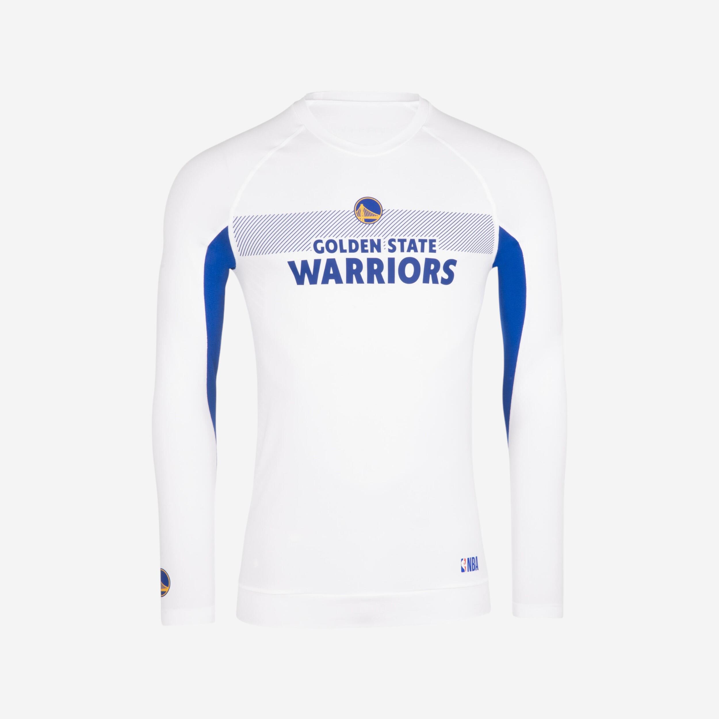 TARMAK Damen/Herren Basketball Funktionsshirt NBA Golden State Warriors – UT500 weiss | 03583787154731 TARMAK Damen/Herren Basketball Funktionsshirt NBA Golden State Warriors – UT500 weiss | 03583787154731
