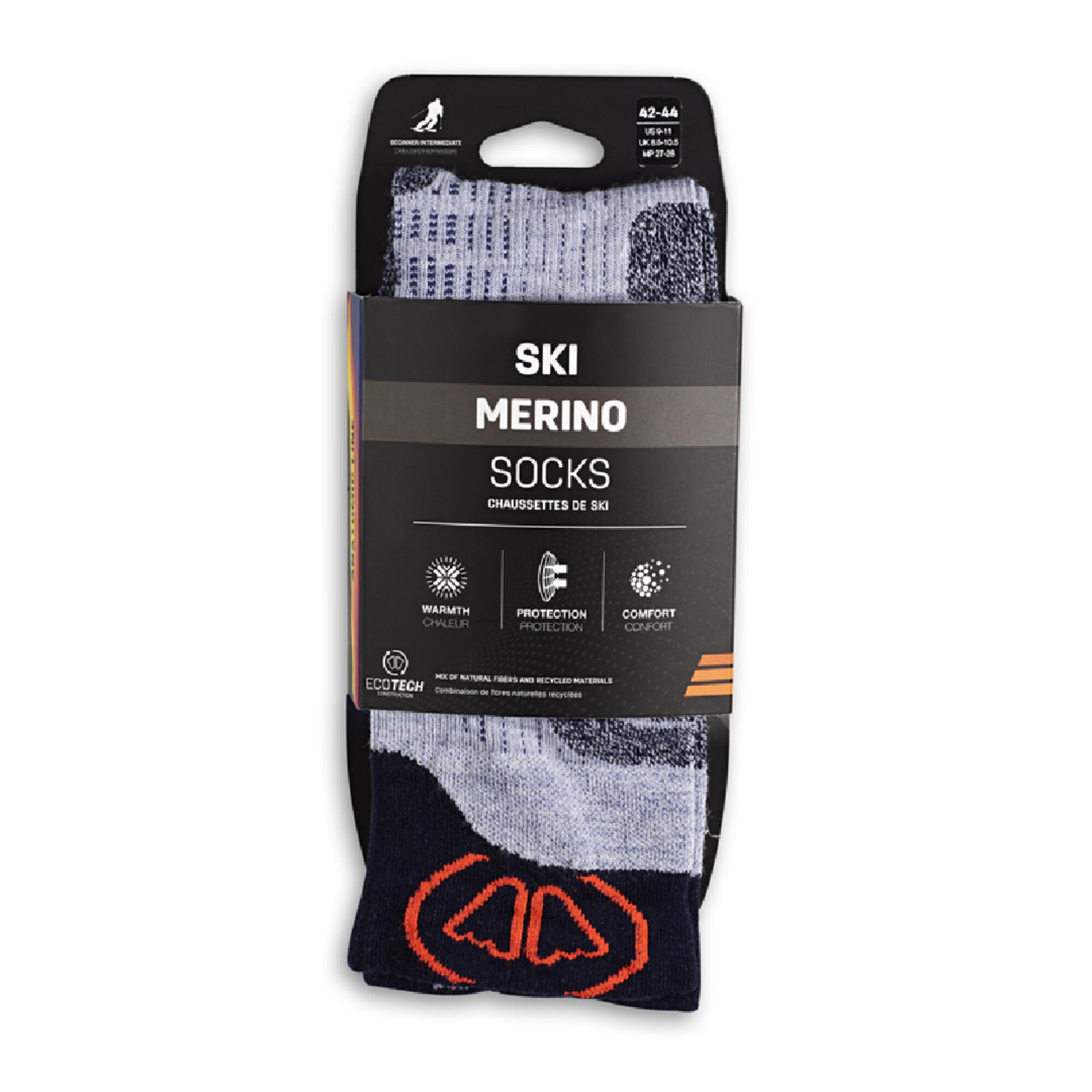 Skisocken Merino anatomisch geformt 5/5