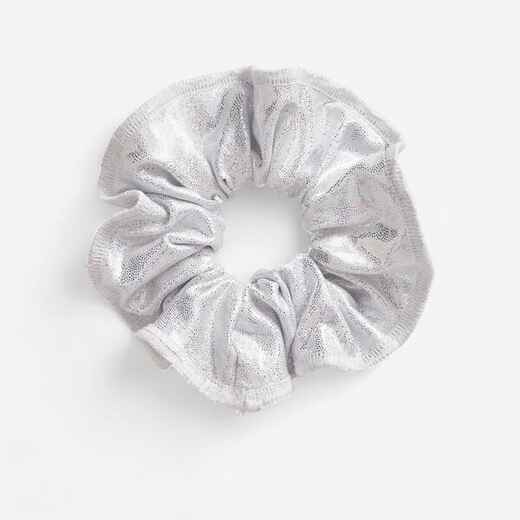 
      Women's Sequined Gymnastics Scrunchie - White
  