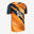 Kids' Short-Sleeved Football Shirt Tiger - Orange & Blue