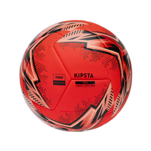 Ballon de football thermocollé fifa quality pro, pro ball taille 5 rouge