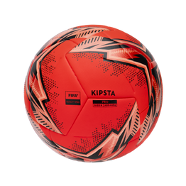 Ballon de football thermocollé fifa quality pro, pro ball taille 5 rouge
