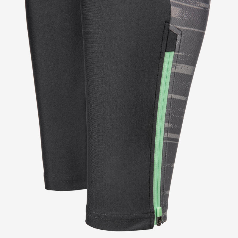 Pantaloni calcio uomo VIRALTO PXL grigio-verde