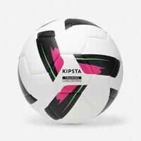 Size 4 Machine-Stitched Football Training Ball - White